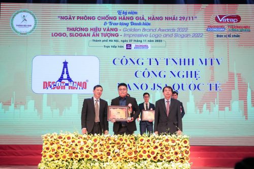 Read more about the article Decor Nano: Thương hiệu sơn lọt “Top 10 Thương hiệu Vàng 2022”